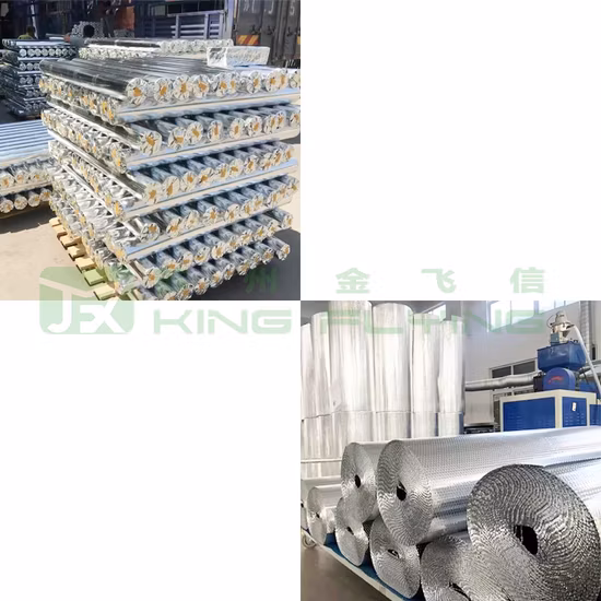 Aluminium Foil Bubble Insulation Building Insulation Material for Tube and Water Pipe